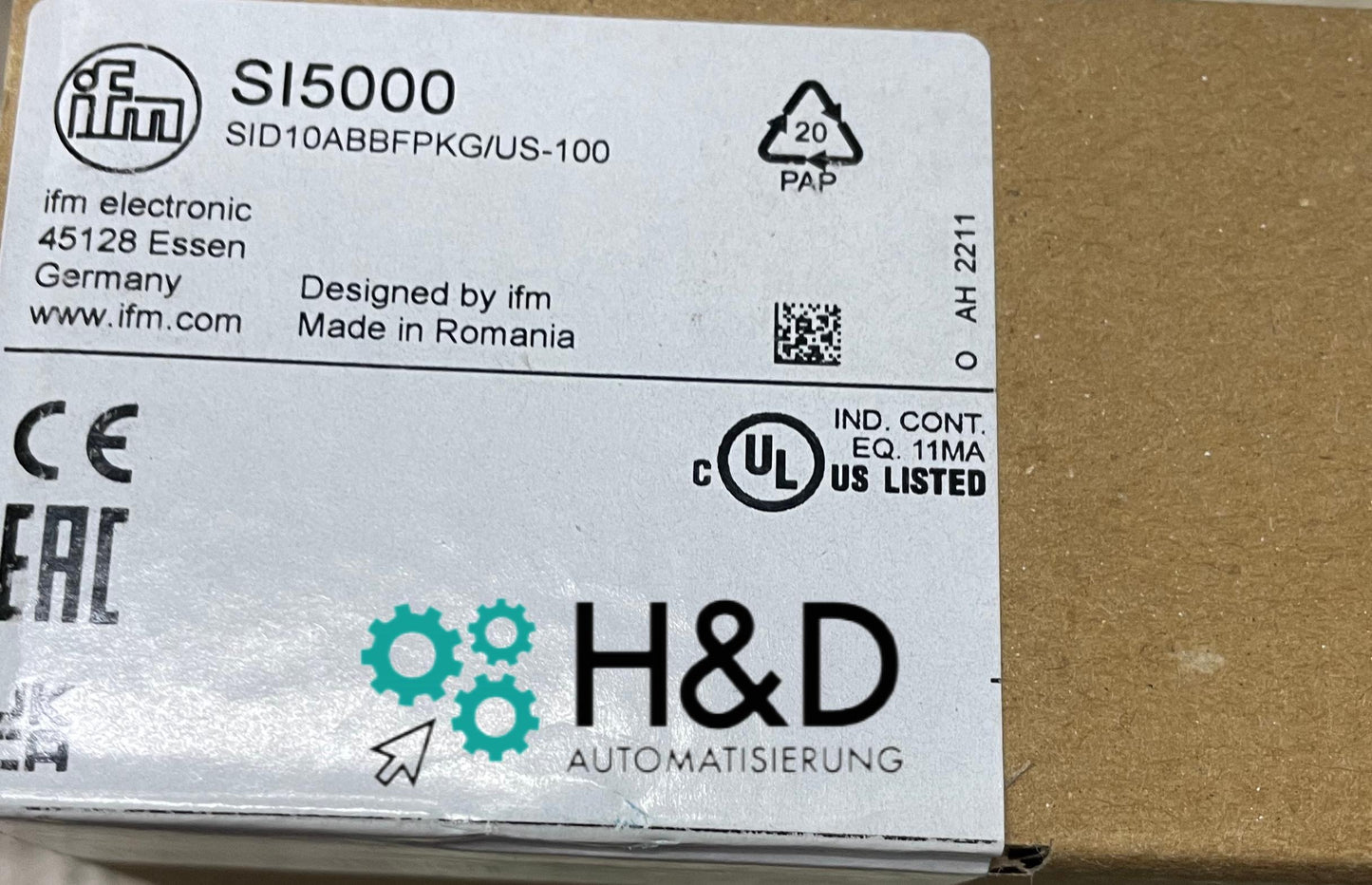 SI5000 IFM Монитор потока 【Новый и запечатанный】