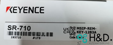 Keyence SR-710 | Ultrakompaktowy czytnik kodów do montażu stałego