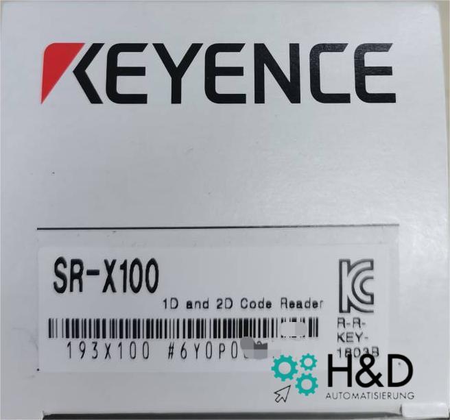 Keyence SR-X100 1D/2D code reader 1.4MP CMOS IP65/IP67 new & sealed