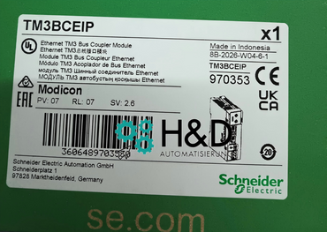 Schneider Electric TM3BCEIP Ethernet Buskoppler