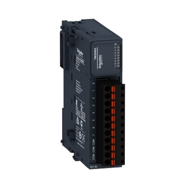 TM3DI8G Schneider Electric Цифровой входной модуль, Modicon TM3, 8 входов, 24 VDC, клеммы с пружинным зажимом
