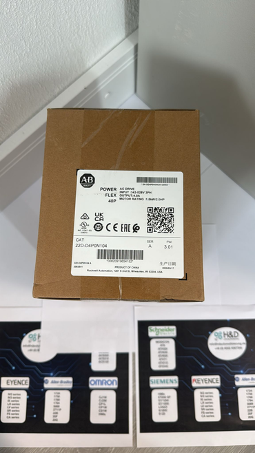 22D-D4P0N104 Allen-Bradley New and Sealed