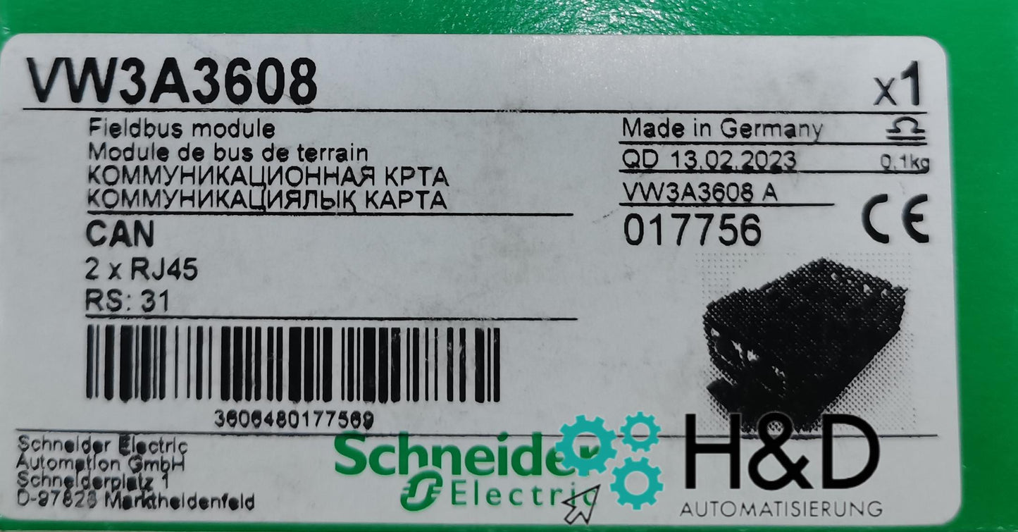 Schneider Electric VW3A3608 modulo di comunicazione