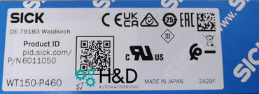 WT150-P460 Sick Sensore Fotoelettrico 6011050 Nuovo e Sigillato