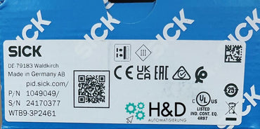 WTB9-3P2461  Malade   Capteurs photoélectriques 1049049  【Neuf et scellé】