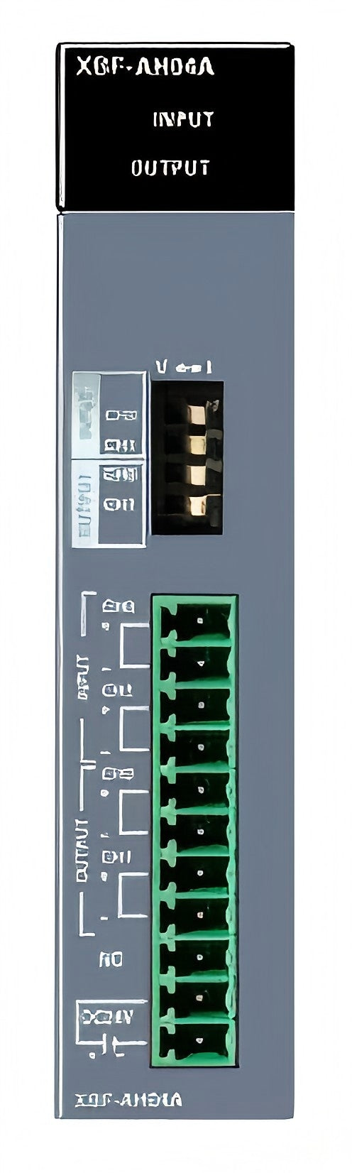 LS XBF-AH04A 2-Channel Analog Input/Output | 1-5 V, 0-10 V, 4-20 mA, Photocoupler