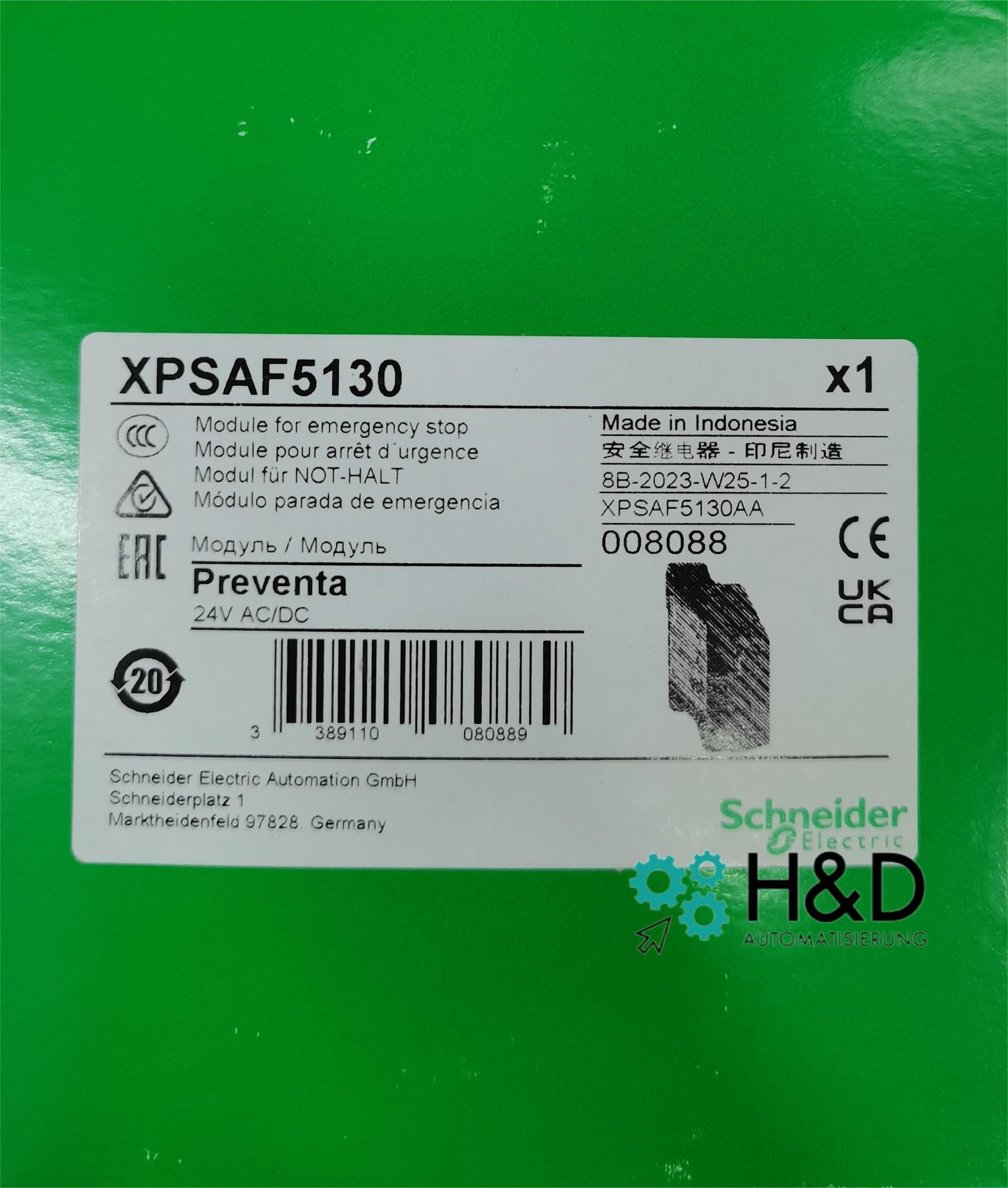 XPSAF5130 Schneider Electric Preventa safety module New and Sealed