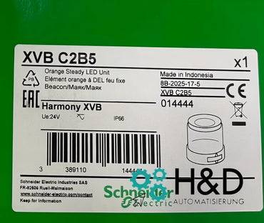 XVBC2B5 Schneider Electric Élément lumineux orange lumière continue