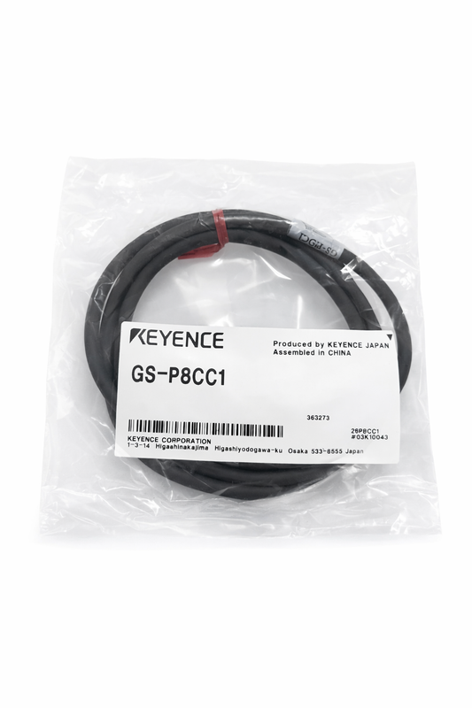 KEYENCE GS-P8CC1 Connection Cord for GS Series Safety Door Switches