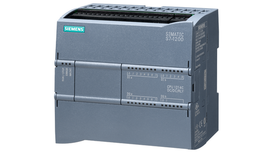 Siemens SIMATIC S7-1200 CPU 1214C – 6ES7214-1HG40-0XB0, unità di controllo compatta, 24V DC, 14 ingressi digitali, 10 uscite