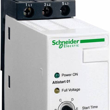 ATS01N222QN Schneider Electric Soft Starter for Asynchronous Motor ATS01, 22A, 380-415V, 7.5-11 KW