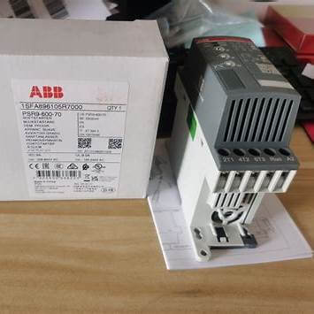 ABB 1SFA896105R7000 – PSR9-600-70 Пускатель плавного пуска – 9 A – 208 … 600 V AC – Новый и запечатанный