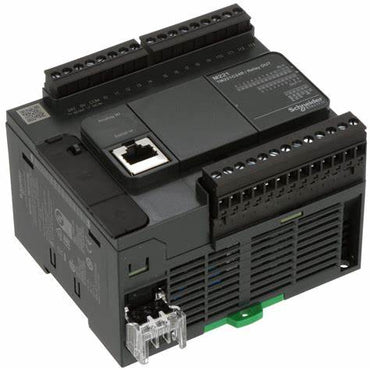 Schneider Electric TM221C24R Controllo SPS, Modicon M221, Formato compatto, 24 I/O, Modbus
