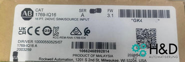 1769-IQ16 Allen-Bradley CompactLogix Nuovo e Sigillato