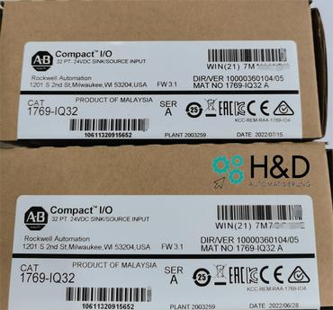 1769-IQ32 Allen-Bradley CompactLogix 【Nuevo y sellado】