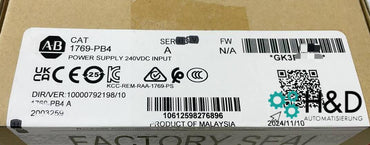 Fuente de alimentación Allen-Bradley 1769-PB4, CompactLogix 【Nueva y sellada】