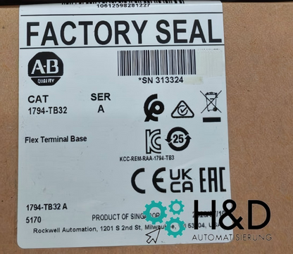 Allen-Bradley 1794-TB32 FLEX I/O 32-gniazdowa podstawa terminalowa