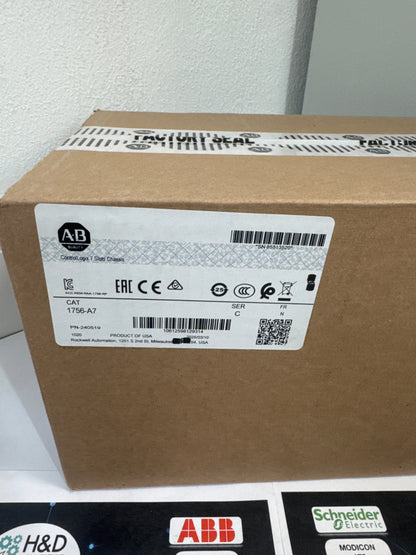 1756-A7  Allen-Bradley  Chassis, 7 Slot   New and Sealed