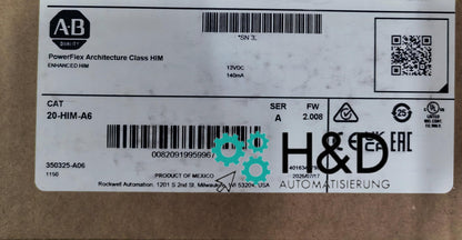 20-HIM-A6 Allen-Bradley PowerFlex Architecture Class HIM New and Sealed