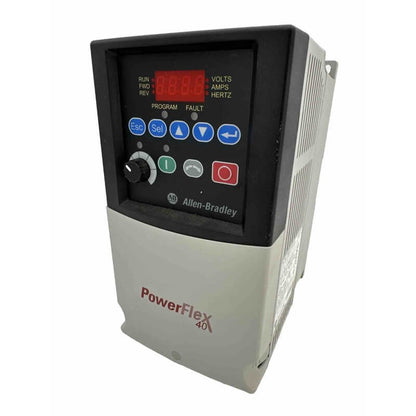 Allen-Bradley 22B-D2P3N104 PowerFlex 40 AC Drive (0.75 kW / 2.3 A)