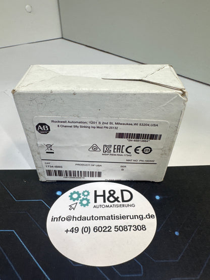 1734-IB8S   Allen-Bradley   Neuf et scellé