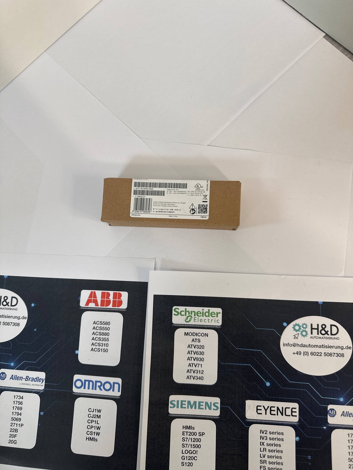 6ES7193-6BP00-0BA0 SIEMENS SIMATIC ET 200SP Neuf et Scellé