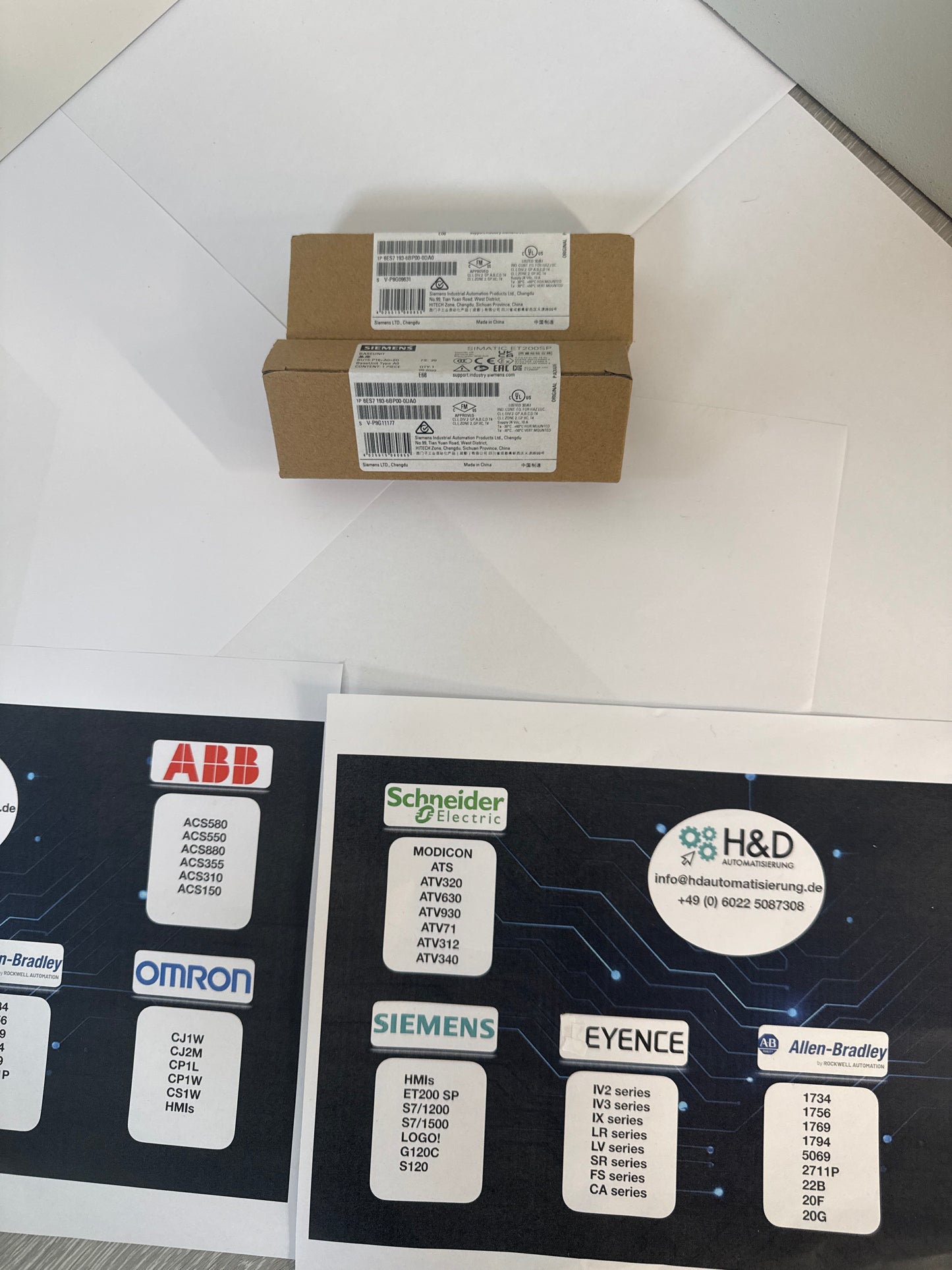 6ES7193-6BP00-0DA0 SIEMENS SIMATIC ET 200SP Neuf et Scellé