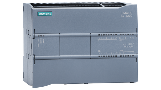 Siemens SIMATIC S7-1200 CPU 1215C – 6ES7215-1AG40-0XB0, Kompakte Steuerungseinheit, 24V DC, 14 Digitale Eingänge, 10 Ausgänge, 2 Analoge Ausgänge