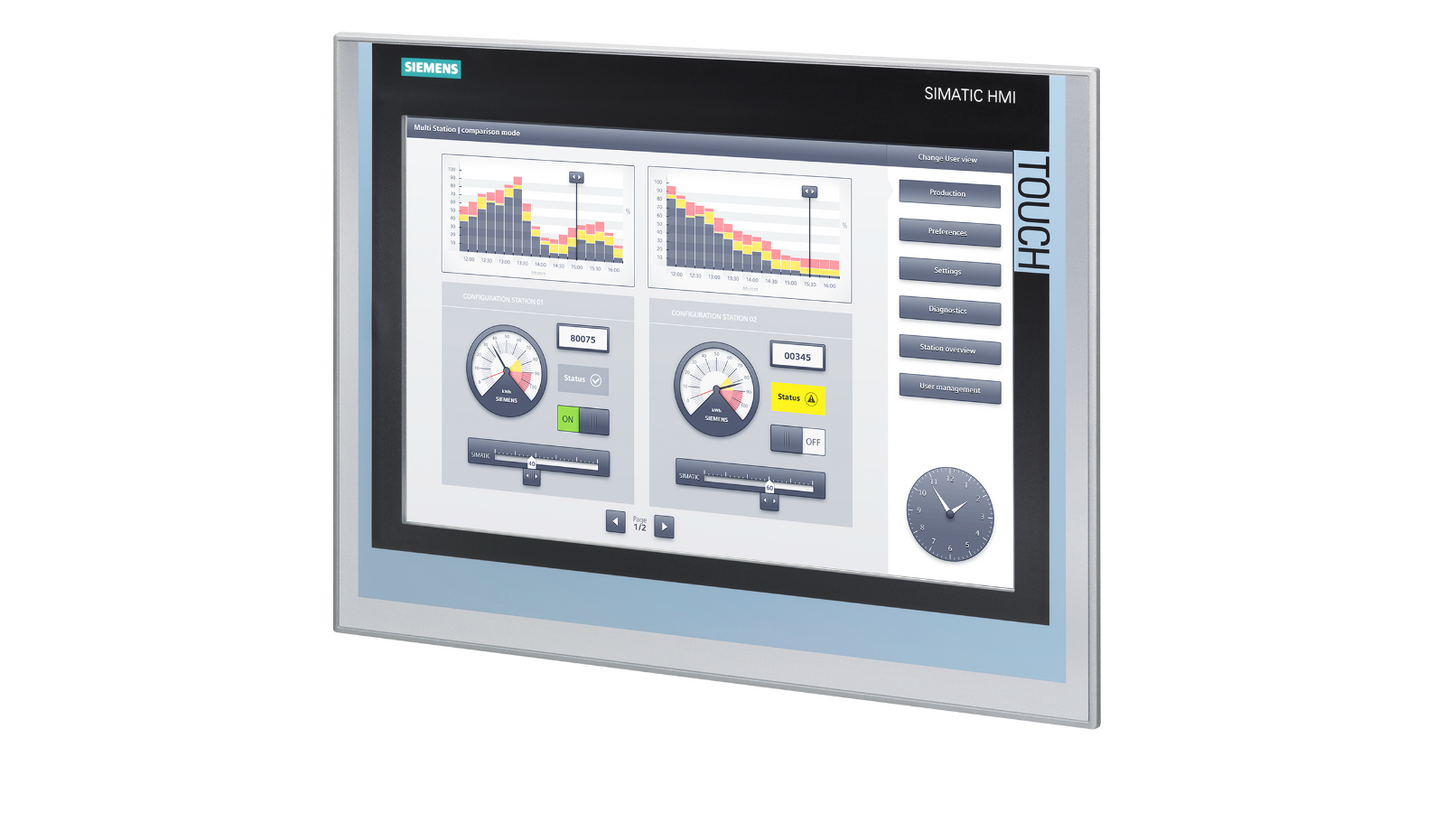 6AV2124-0QC02-0AX1 SIEMENS SIMATIC HMI TP1500 Comfort Nuevo y Sellado