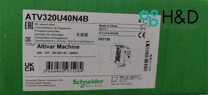 ATV320U40N4B Inversor Schneider Electric ATV320 4kW Nuevo y Sellado