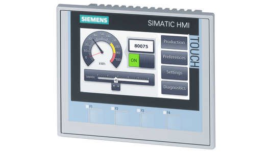 Siemens SIMATIC HMI KTP400 Comfort (6AV2124-2DC01-0AX0) – 4" Tasten-/Touchbedienpanel mit PROFINET und MPI/PROFIBUS