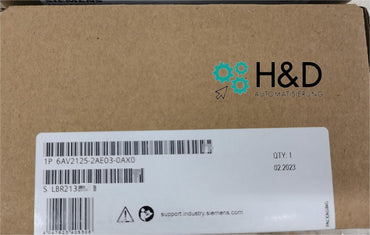 6AV2125-2AE03-0AX0 Siemens, Caja de conexiones SIMATIC HMI, Nueva y Sellada