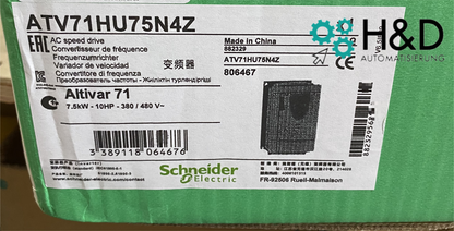 ATV71HU75N4Z  Schneider Electric  Inverter 7.5kW  New and Sealed