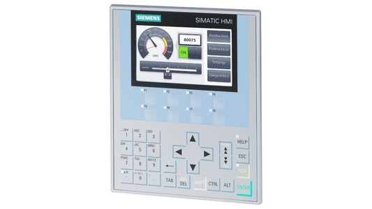 Siemens SIMATIC HMI KP400 Comfort (6AV2124-1DC01-0AX0) – 4" Tastenbedienpanel mit PROFINET und MPI/PROFIBUS