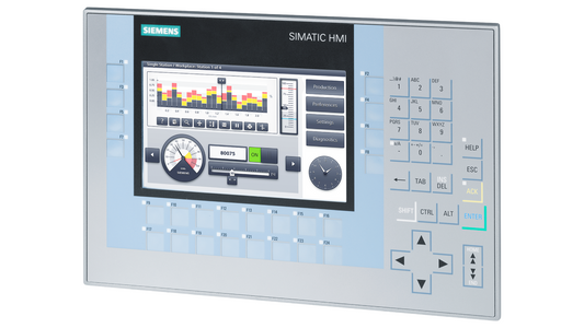 Siemens SIMATIC HMI KP700 Comfort (6AV2124-1GC01-0AX0) – 7" Tastenbedienpanel mit PROFINET und MPI/PROFIBUS