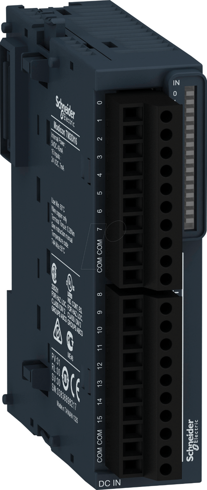 TM3DI16 Schneider Electric, módulo de entradas discretas, nuevo y sellado