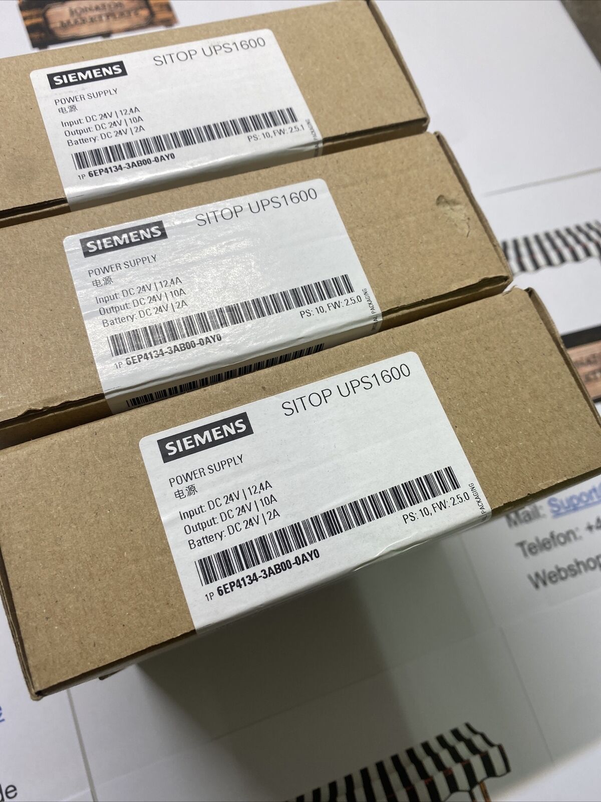 Siemens Sitop UPS1600 6EP4134-3AB00-0AY0 !!!Sello!!!