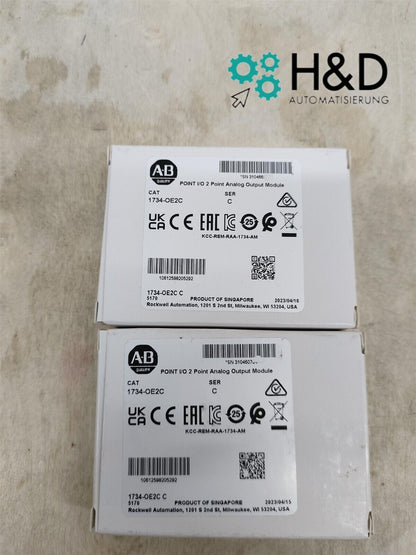 1734-OE2C Módulo de salida analógica de 2 puntos POINT I/O de Allen-Bradley