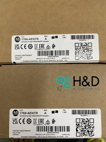 1769-AENTR  Allen-Bradley  1769 Network Adaptor 【New and Sealed】