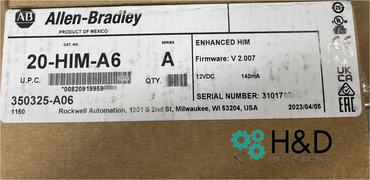 20-HIM-A6 Allen-Bradley PowerFlex Architecture Class HIM 【Nuevo y sellado】