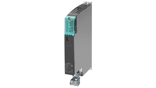 Siemens SINAMICS S120 Single Motor Module (6SL3120-1TE15-0AD0) – Input: DC 600V, Output: 3AC 400V, 5A, internal air cooling