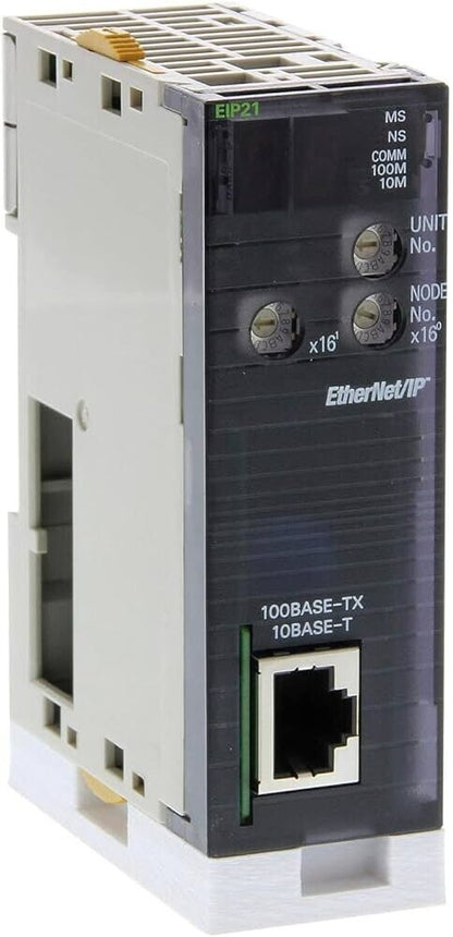 Omron CJ1W-EIP21 EtherNet/IP Module – 100BASE-TX, 256 Tags, 410 mA – H ...