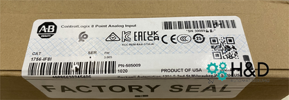 1756-IF8I Allen-Bradley ControlLogix Entrada analógica de 8 puntos 【Nuevo y sellado】