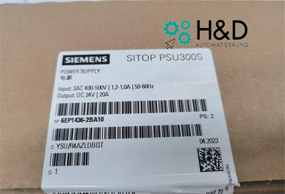 6EP1436-2BA10 SIEMENS Fuente de alimentación Nueva y Sellada