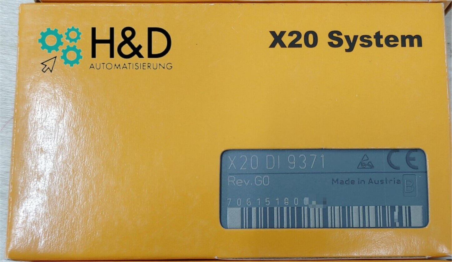 X20DI9371 Automatización B&R Sistema X20 12 entradas digitales Nuevo y Sellado