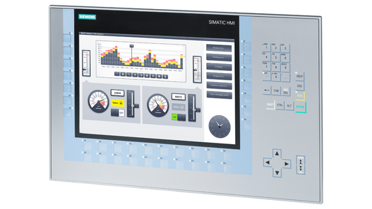 Siemens SIMATIC HMI KP1200 Comfort (6AV2124-1MC01-0AX0) – 12" Tastenbedienpanel mit PROFINET und MPI/PROFIBUS