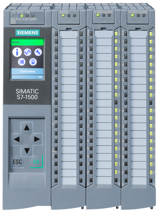 Siemens SIMATIC S7-1500 Prozessormodul 6ES7512-1CK01-0AB0 für PROFINET