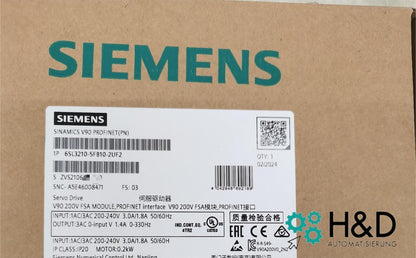 6SL3210-5FB10-2UF2 SIEMENS SINAMICS V90 Nuevo y Sellado