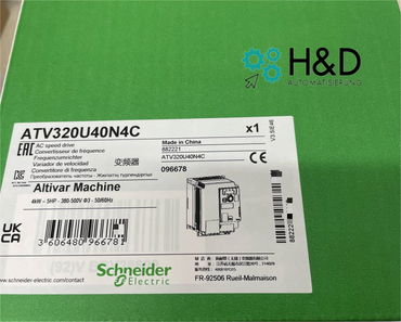 ATV320U40N4C Inversor Schneider Electric ATV320, 4kW 【Nuevo y Sellado】