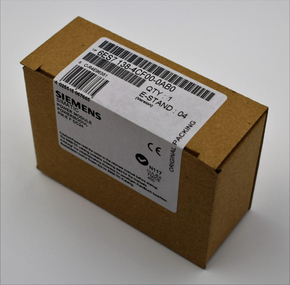 SIEMENS 6ES7138-4CF00-0AB0 in stock